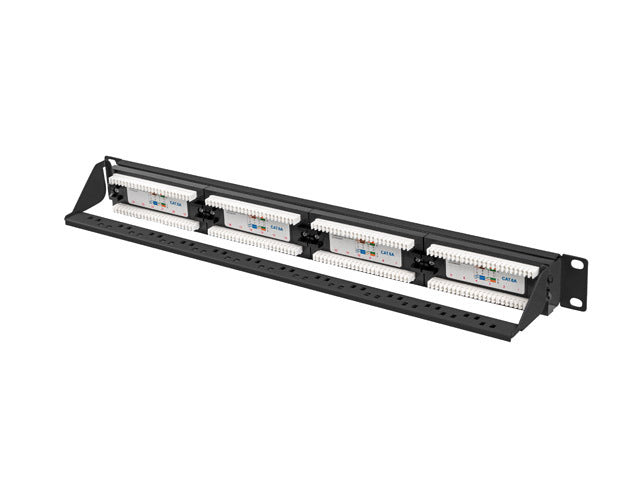 Patch panel 24 porturi 1U Cat.6A UTP ng "PPUA-1024-B"