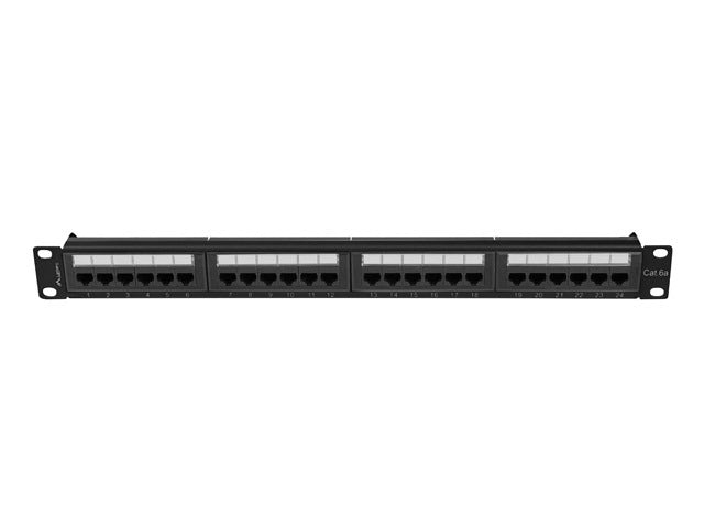 Patch panel 24 porturi 1U Cat.6A UTP ng "PPUA-1024-B"