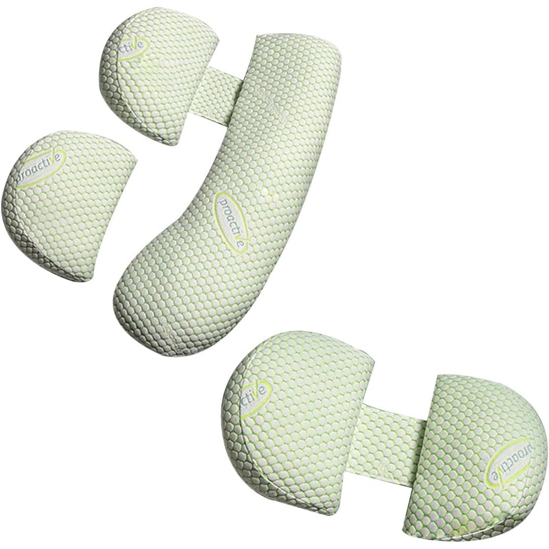 Set Perna pentru Gravide, Husa Detasabila, Utilizare in Forma H si U, Reglabila, Latime Ajustabila, Proactive, Verde