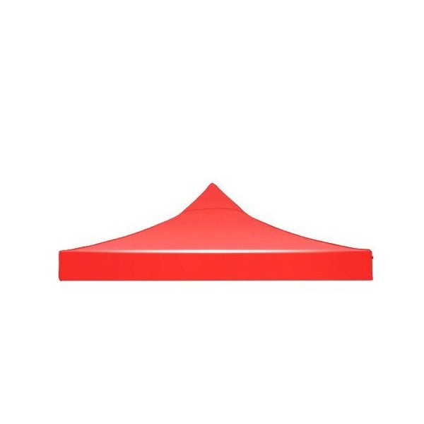 Prelata,copertina pentru acoperis cort tip pavilion, 3 x 6 m, impermeabila, invelis din material textil oxfort 700D, cauciucat Rosu