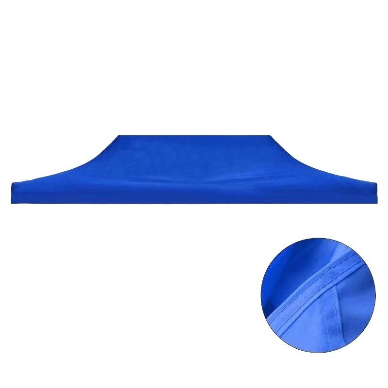 Prelata Copertina pentru Cort tip Pavilion, Invelis Impermiabil din Material Textil Oxford 700D, Varf Plat Cauciucat, 4.3 x 2.9 m Albastru