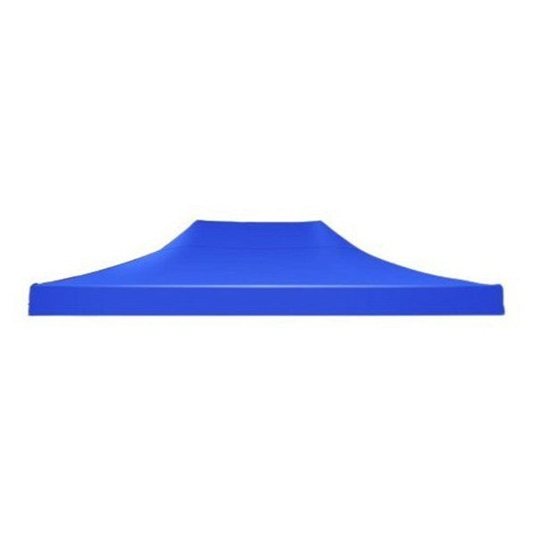 Prelata Copertina pentru Cort tip Pavilion, Invelis Impermiabil din Material Textil Oxford 700D, Varf Plat Cauciucat, 4.3 x 2.9 m Albastru