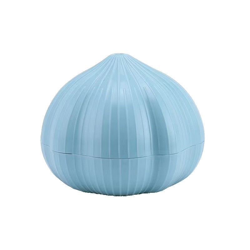 Presa Manuala pentru Usturoi, Model Usturoi, 7 x 7.5 cm, din Plastic, Albastru Deschis