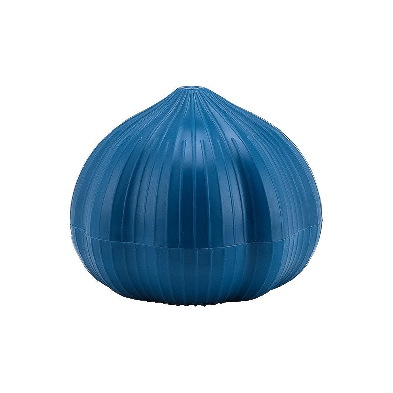 Presa Manuala pentru Usturoi, Model Usturoi, 7 x 7.5 cm, din Plastic, Albastru Inchis
