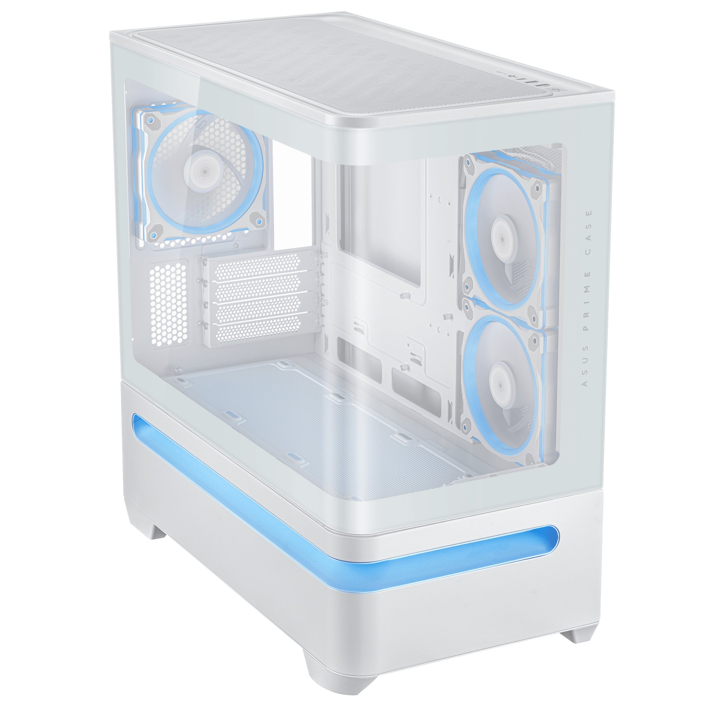 Carcasa Asus AP202 TG ARGB PRIME WHITE "PRIME AP202 TG ARGB WHITE"