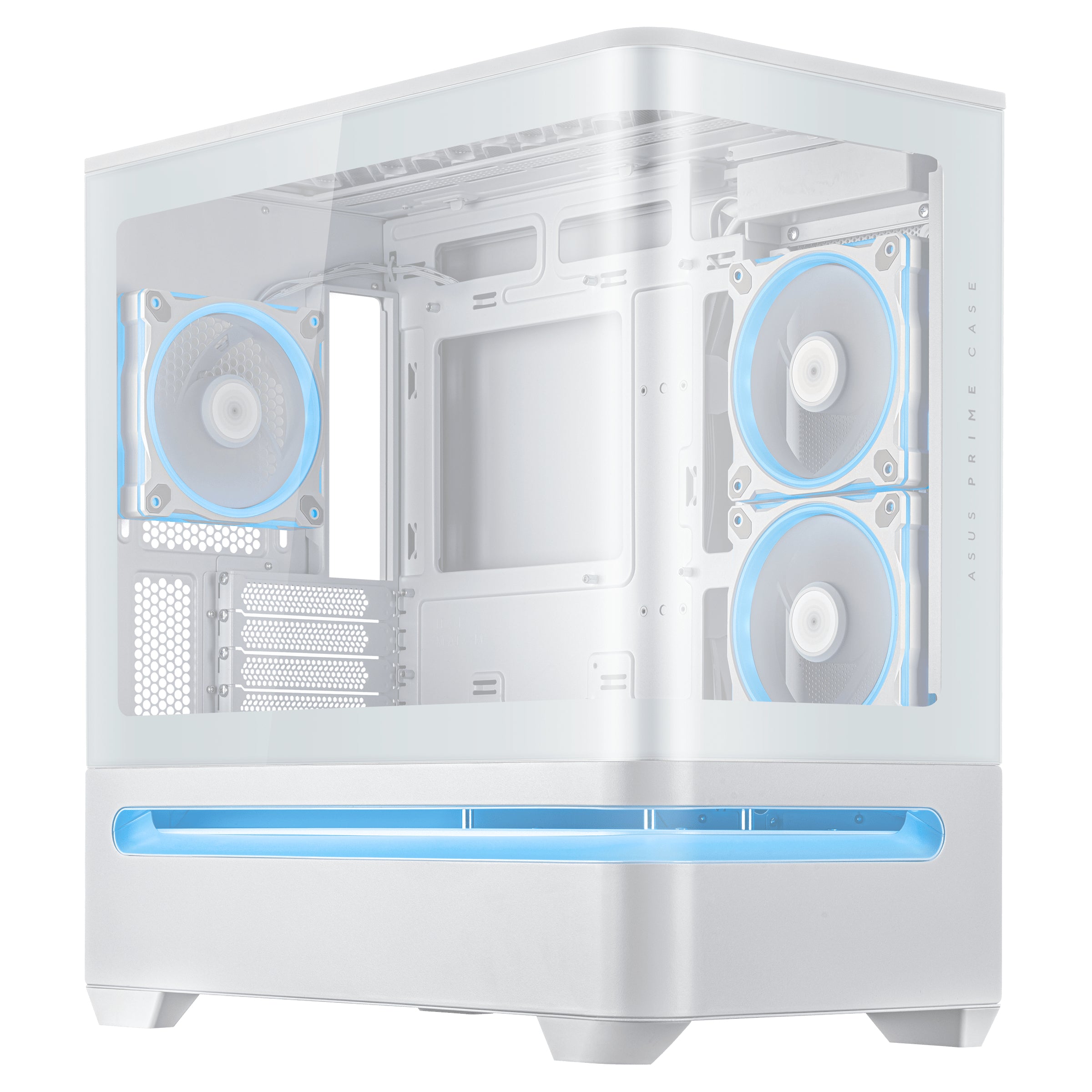 Carcasa Asus AP202 TG ARGB PRIME WHITE "PRIME AP202 TG ARGB WHITE"