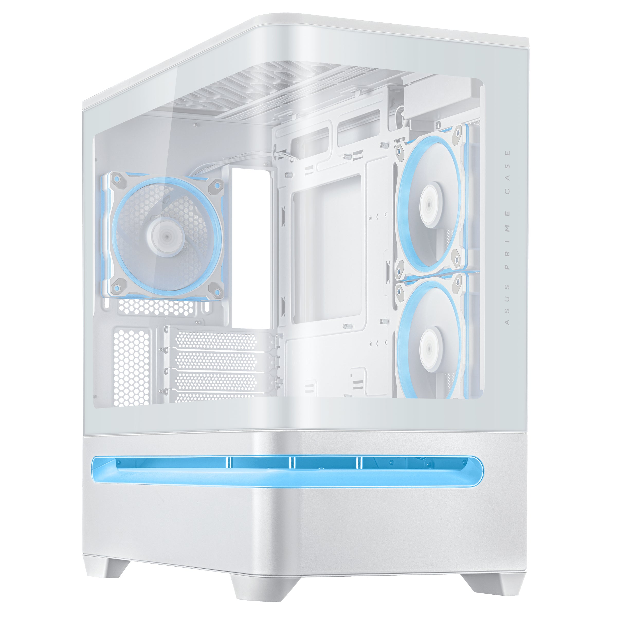 Carcasa Asus AP202 TG ARGB PRIME WHITE "PRIME AP202 TG ARGB WHITE"