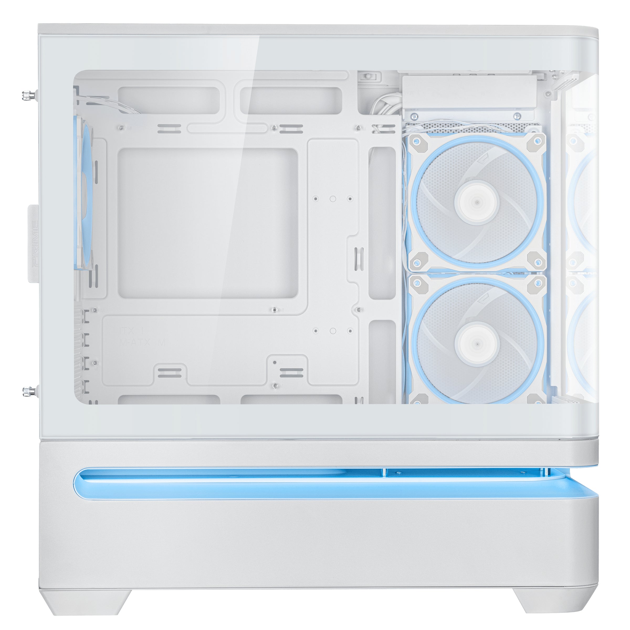 Carcasa Asus AP202 TG ARGB PRIME WHITE "PRIME AP202 TG ARGB WHITE"