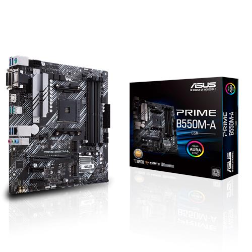 Placă de bază AMD B550 SAM4 MATX/PRIME B550M-A/CSM Asus 