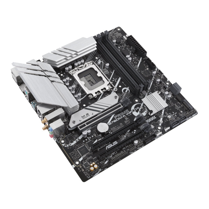 ASUS PRIME B760M-A WIFI D4 LGA1700 4xDDR4 mATX 2xHDMI DP WIFI MB "PRIME B760M-A WIFI D4"