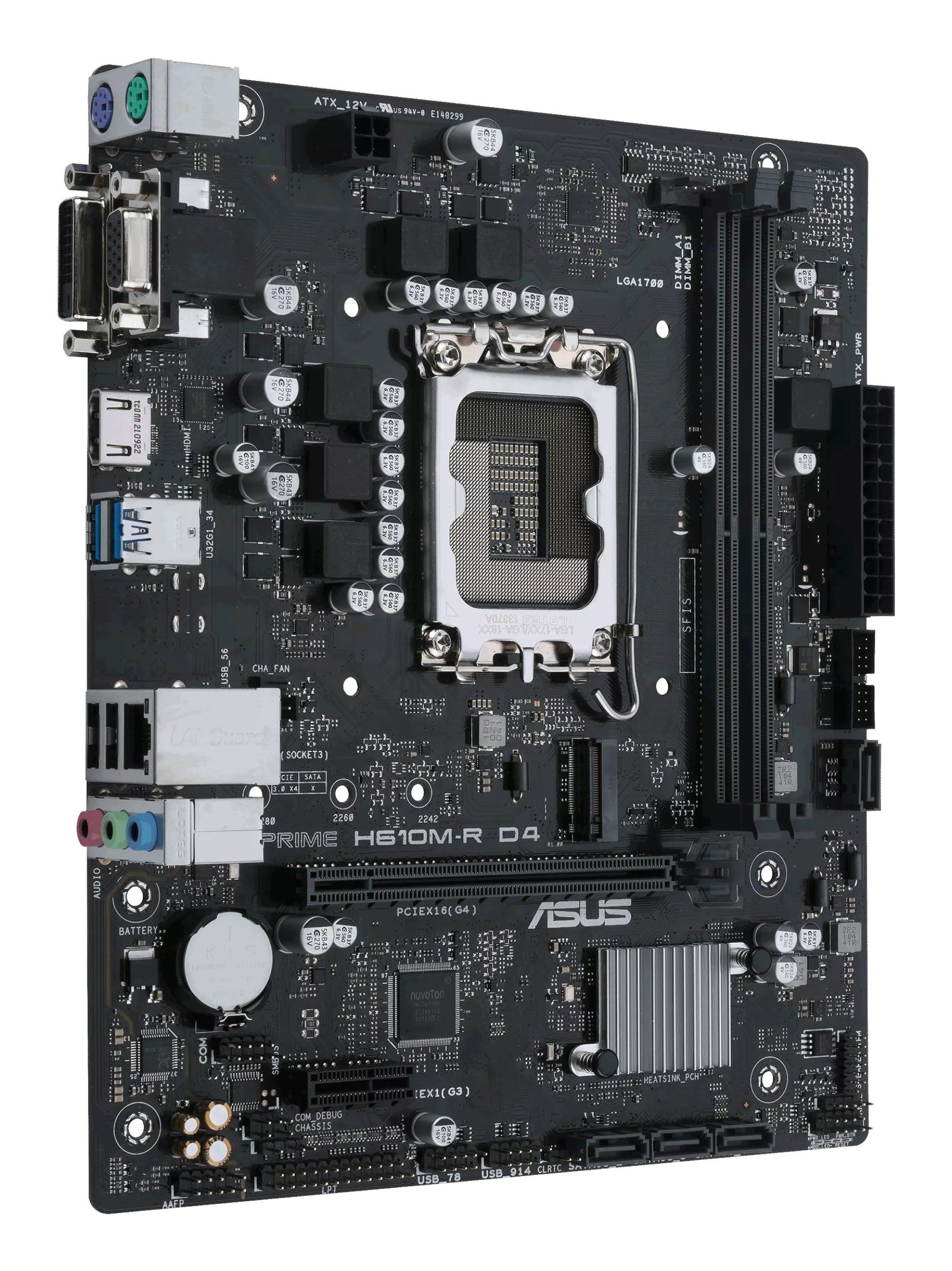 Placa de baza Asus PRIME H610M-R D4-SI "PRIME H610M-R D4-SI"