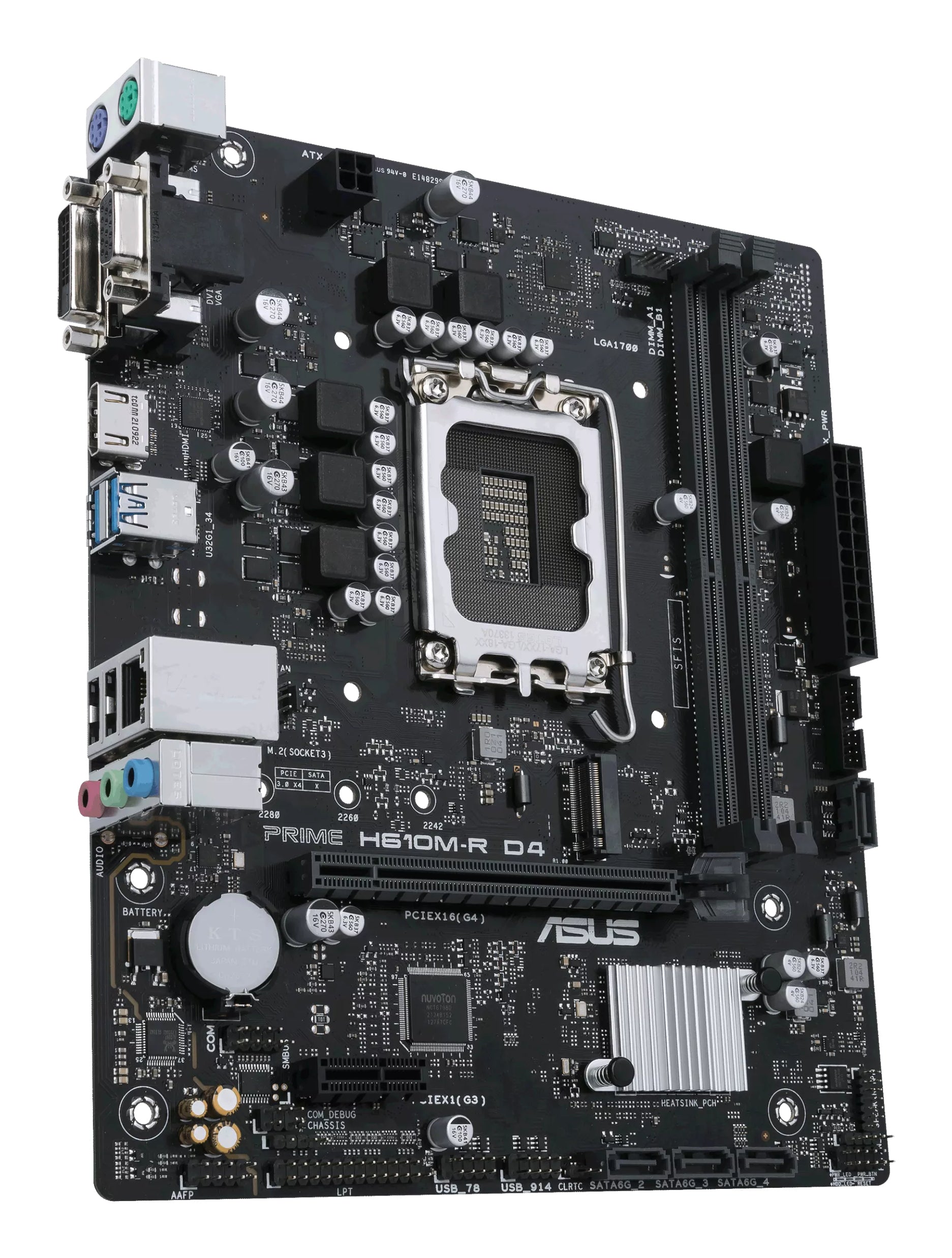 Placa de baza Asus PRIME H610M-R D4-SI "PRIME H610M-R D4-SI"
