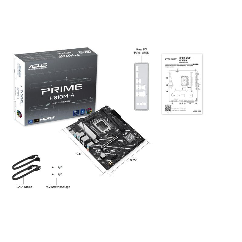 MB Asus PRIME H810M-A-CSM LGA1851 "PRIME H810M-A-CSM"
