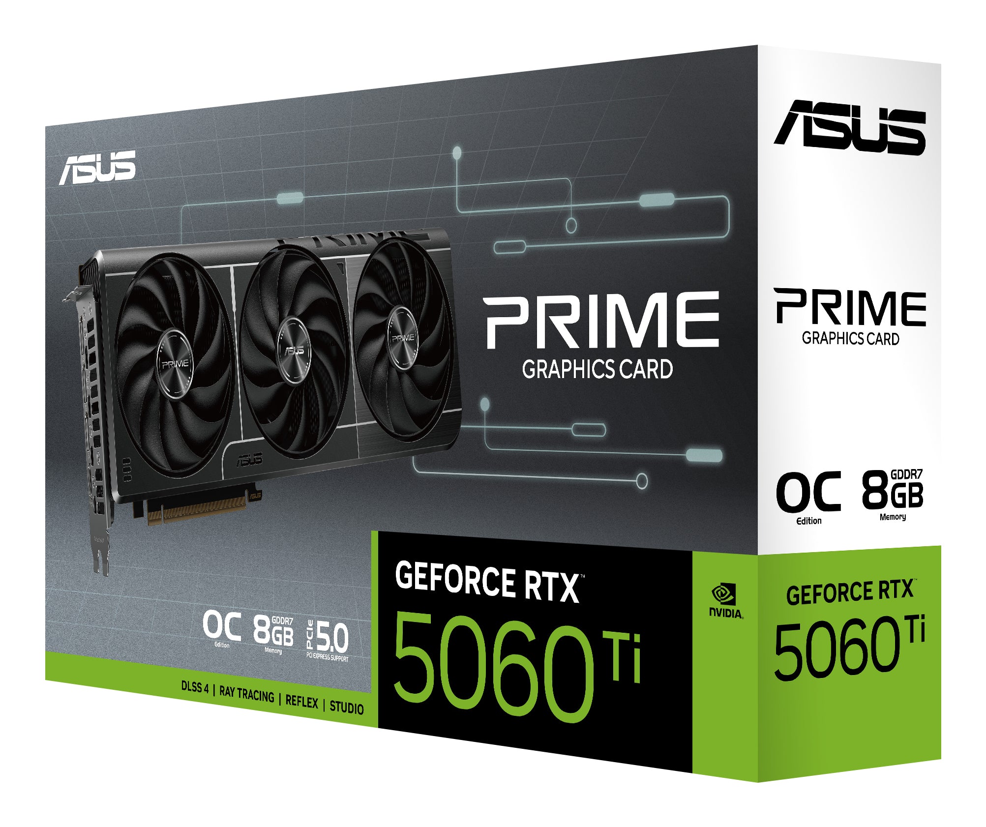 VGA ASUS PRIME RTX 5060 Ti OC 8GB "PRIME-RTX5060TI-O8G"