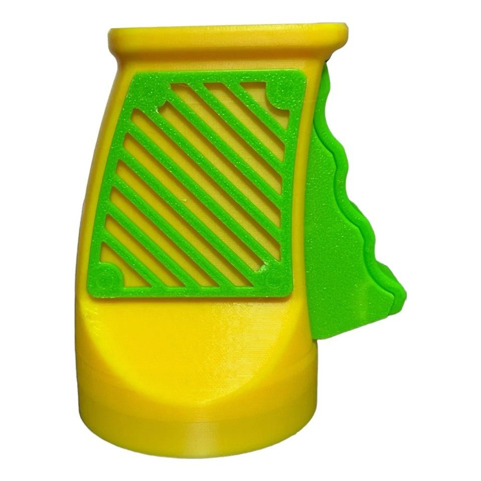 Desfacator Doze, din ABS, 10.7 x 8 cm, Manual, Galben/Verde