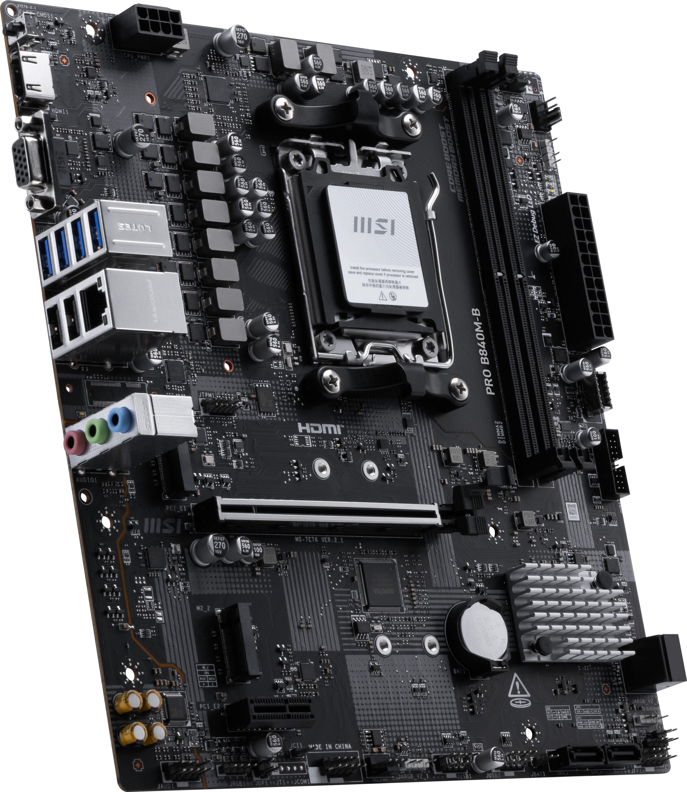 Placa de baza MSI PRO B840M-B "PRO B840M-B"