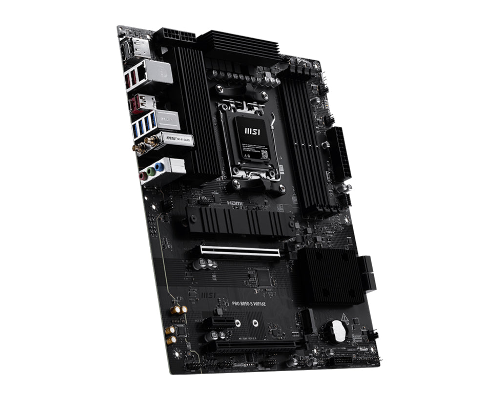 Placa de baza MSI PRO B850-S WIFI6E, AM5, DDR5, BT, ATX, Negru 911-7E80-002 "PRO B850-S WIFI6E"