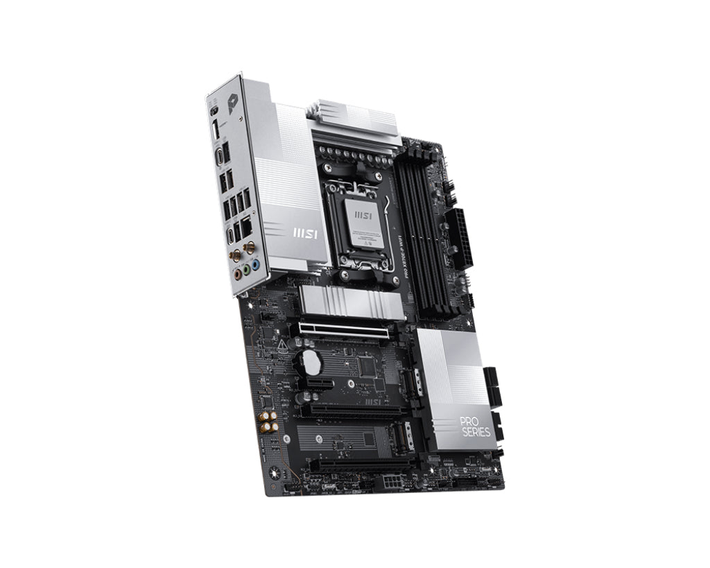 Placa de baza MSI PRO X870E-P WIFI, AM5, DDR5, BT, ATX, Negru 911-7E70-002 "PRO X870E-P WIFI"