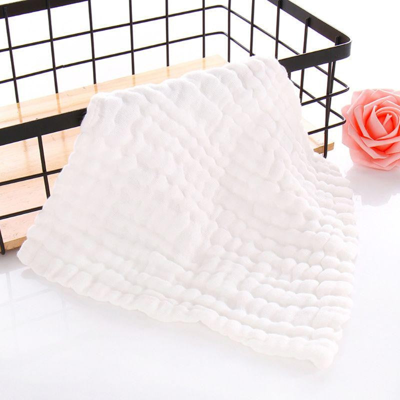 Prosop Absorbant, Flippy, din Bumbac, 6 Straturi, 30 x 30 cm, Alb