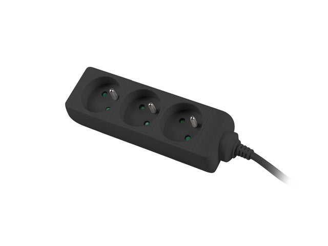 Prelungitor Lanberg 1.5m, 3 prize ngalb "PS0-03E-0150-BK"