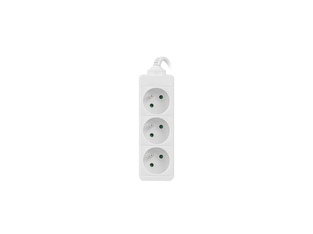 Prelungitor Lanberg 1.5m, 3 prize alb "PS0-03E-0150-W"