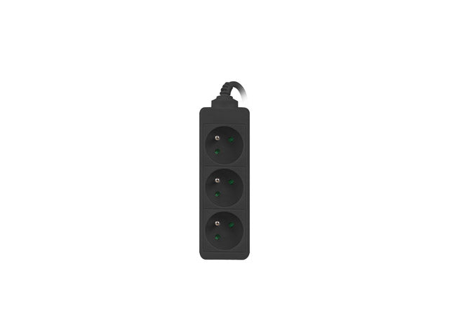Prelungitor Lanberg 3 prize negru "PS0-03E-0300-BK"