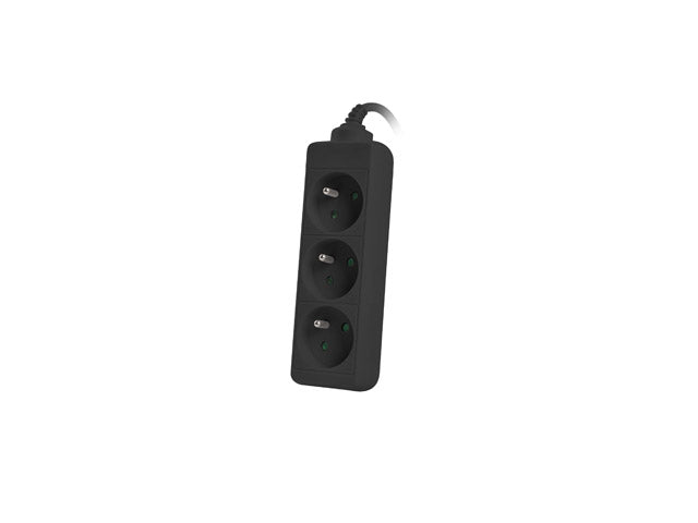 Prelungitor Lanberg 3 prize negru "PS0-03E-0300-BK"