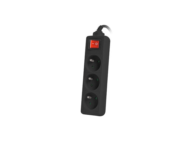 Prelungitor Lanberg 3 prize negru "PS1-03E-0300-BK"