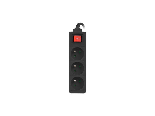 Prelungitor Lanberg 3 prize negru "PS1-03E-0300-BK"
