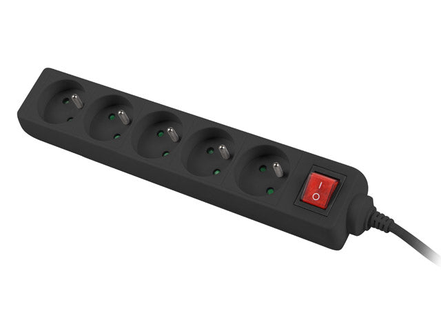 Prelungitor Lanberg 5 prize negru "PS1-05E-0300-BK"