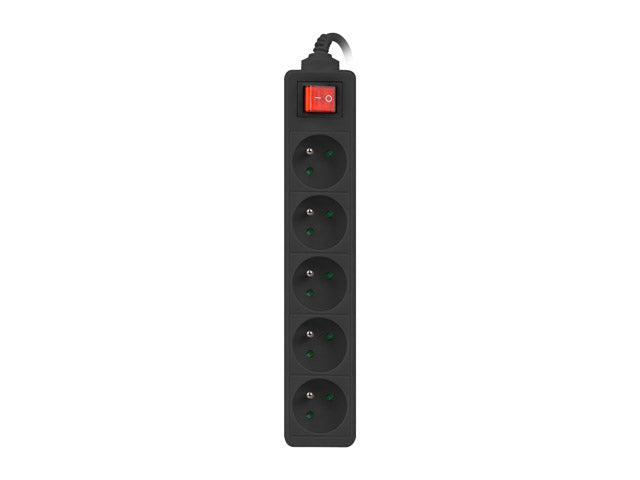 Prelungitor Lanberg 5 prize negru "PS1-05E-0300-BK"