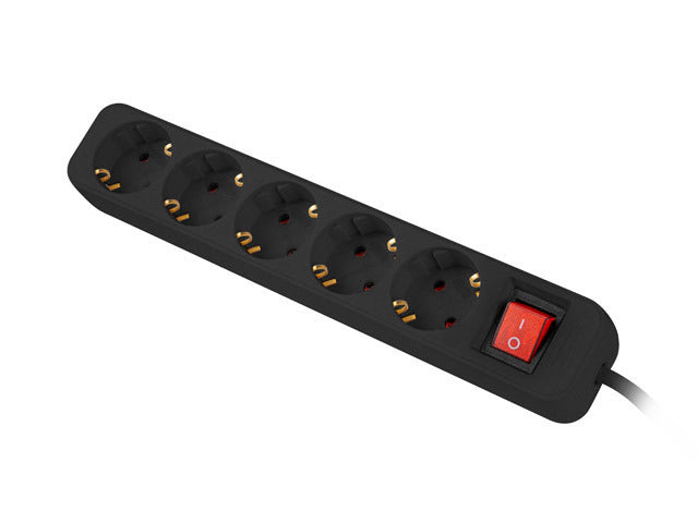 Prelungitor Lanberg 5 prize negru "PS1-05F-0300-BK"