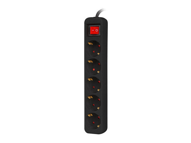 Prelungitor Lanberg 5 prize negru "PS1-05F-0300-BK"