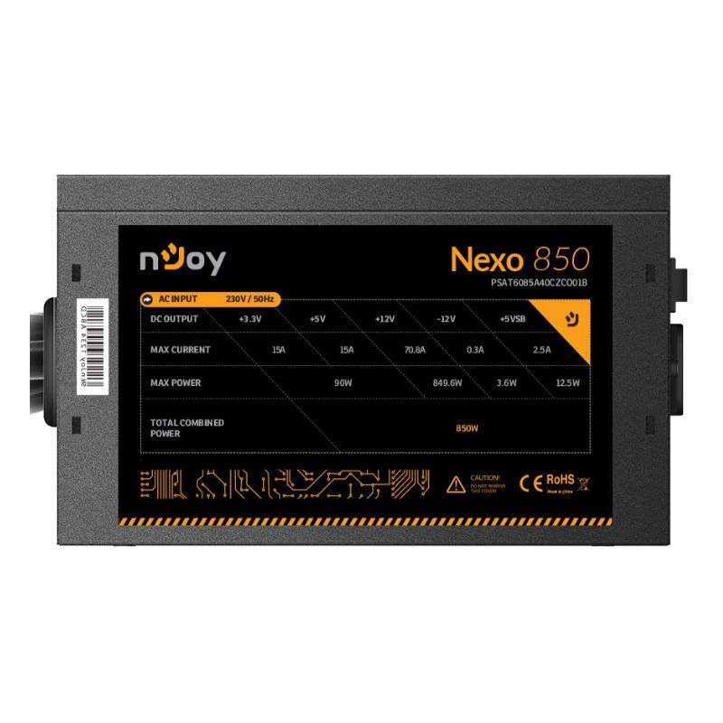 CASE PSU ATX 850W NEXO 850/PSAT6085A40CZCO01B NJOY "PSAT6085A40CZCO01B"