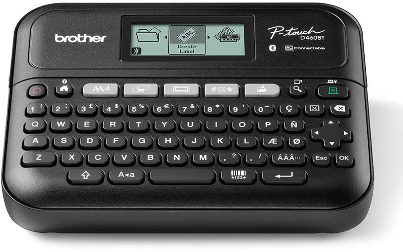 Imprimanta Direct Termic BROTHER 180dpi PT-D460BTVP, Viteza de tiparire: 30mm/s, Latime max de imprimare: 18mm|Conectiv: BT|USB, Imprimare Cod de bare: DA, , "PTD460BTVPYJ1"