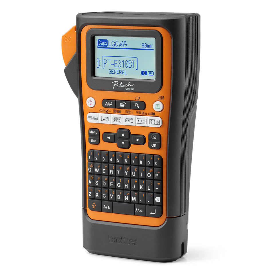 Imprimanta Direct Termic BROTHER 180dpi PT-E310BtVP, Viteza de tiparire: 20mm/s, Latime maxima de imprimare: 18mm|Conectivitate:, Imprimare Cod de bare: DA "PTE300BTVPYJ1"