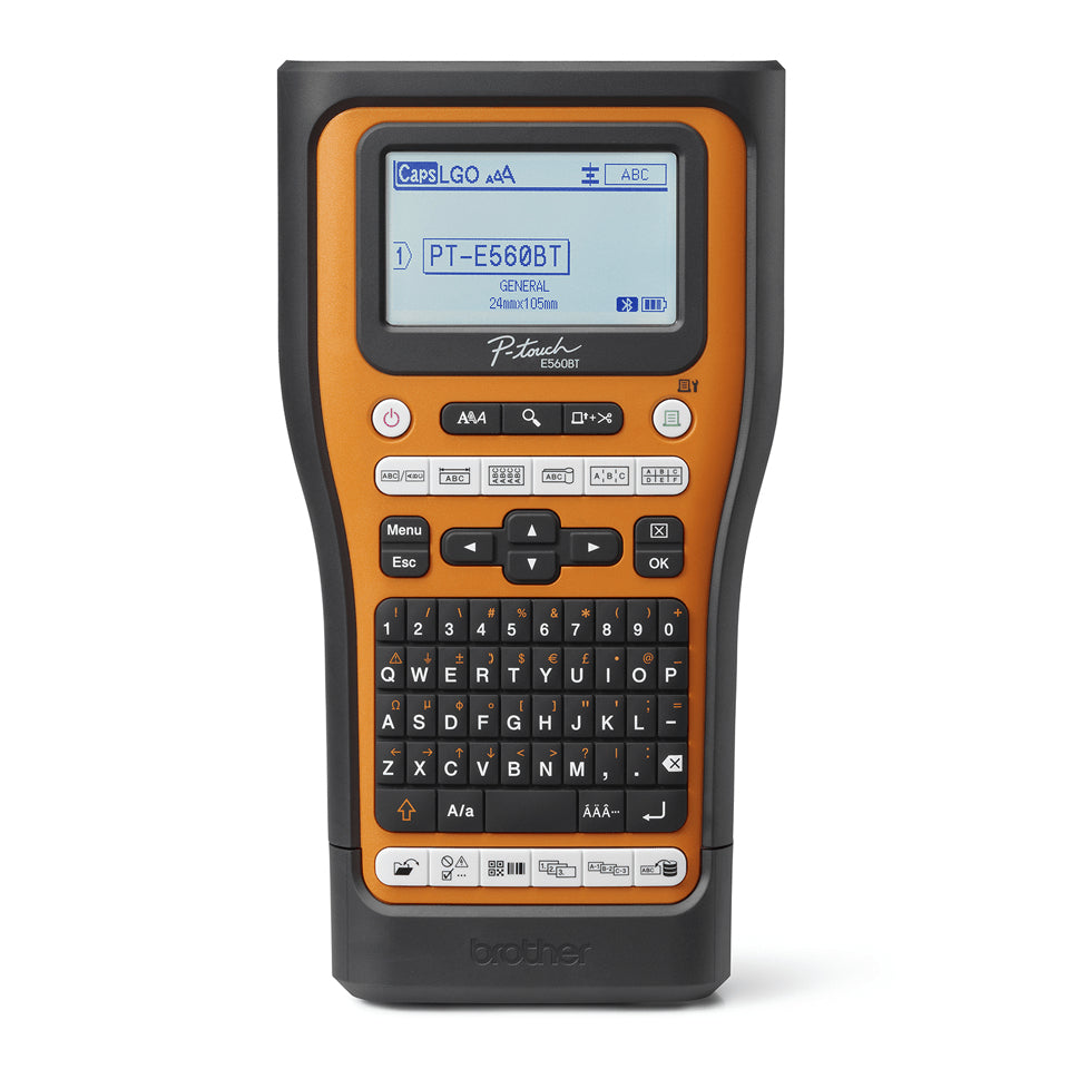 Imprimanta Direct Termic BROTHER 180dpi PT-E560BTVP, Viteza de tiparire: 30mm/s, Latime maxima de imprimare: 24mm|Conectiv: USB|WIFI, Imprimare Cod de bare:DA "PTE560BTSVQL1 "