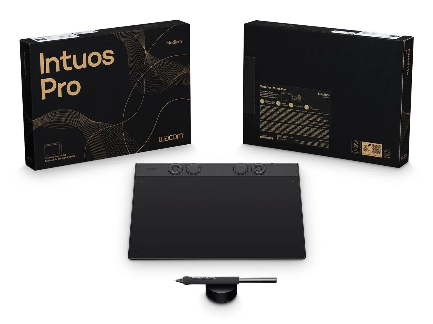 Wacom Intuos Pro M [2025] Pen Tablet Medium "PTK670K0B"