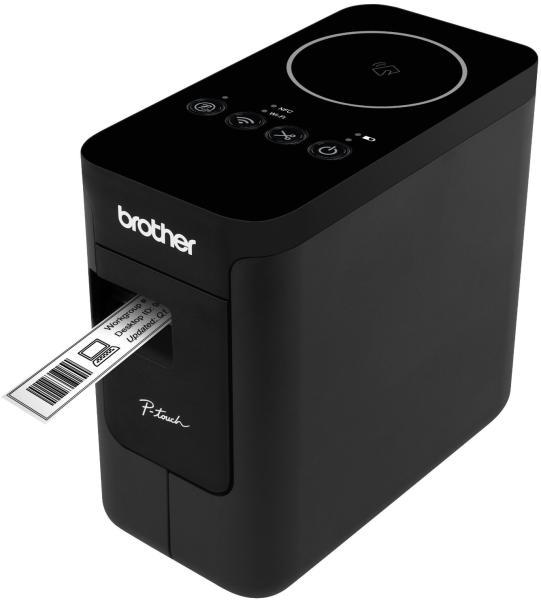 Imprimanta Direct Termic BROTHER 180dpi PT-P750W, Viteza de tiparire: 30mm/s, Latime maxima de imprimare: 24mm|Conectiv: USB|WiFi|NFC , Imprimare Cod de bare: DA, (Timbru verde 3.5 RON, "PTP750WYJ1"