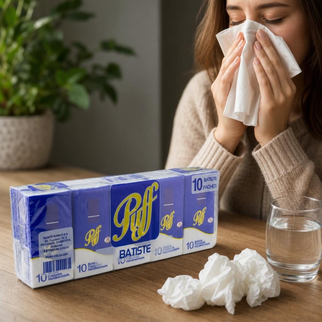 Puff Batiste Igienice 3STR 10 buc
