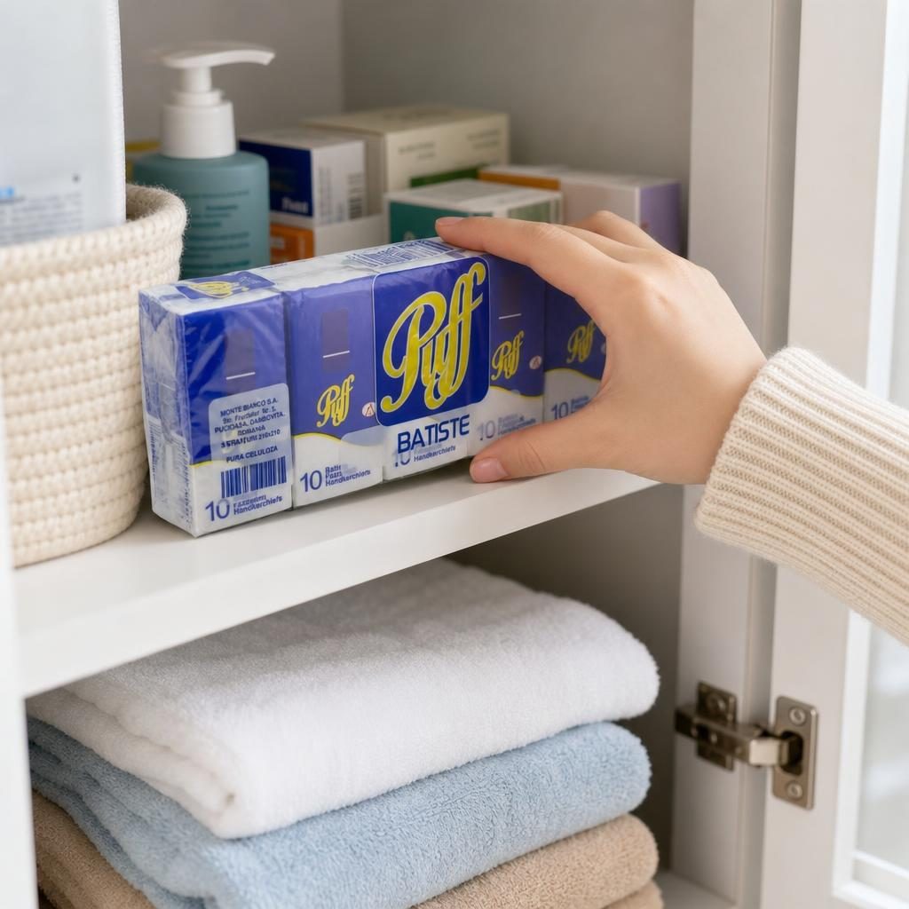Puff Batiste Igienice 3STR 10 buc
