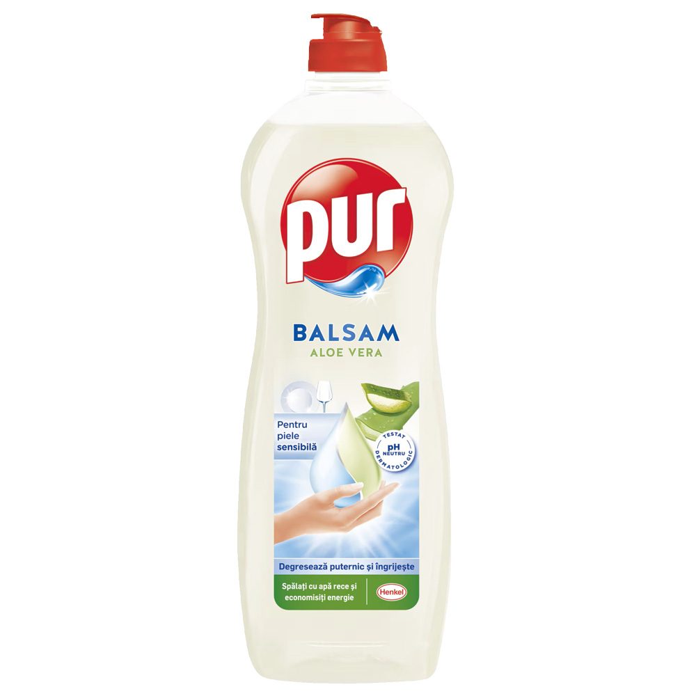 Pur Detergent Vase Lichid 750 ml Aloe Vera