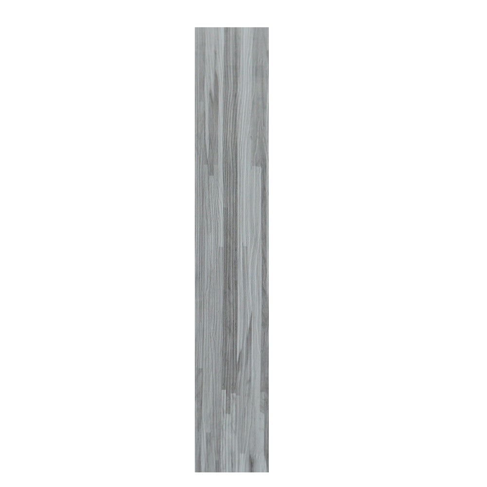 Set 36 Placi Autoadezive pentru Pardoseala, din PVC, Impermeabil, Ignifug, Usor de Curatat, Dimensiune Placa 91.44 x 15.24 cm, Grosime 1.5 mm, Acoperire 5 m2, Model 4, Gri