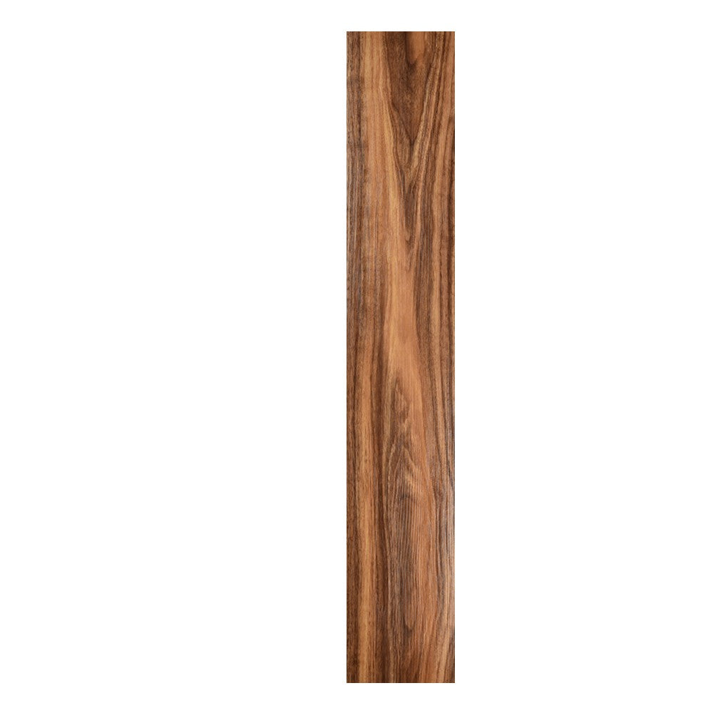 Set 36 Placi Autoadezive pentru Pardoseala, din PVC, Impermeabil, Ignifug, Usor de Curatat, Dimensiune Placa 91.44 x 15.24 cm, Grosime 1.5 mm, Acoperire 5 m2, Model 5, Maro