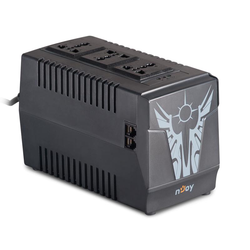 AVR NJOY, "PALADIN", AVR cu sinusoida simulata, 1000VA/500W, Universal x 3, "PWAV-10003PL-AZ01B"
