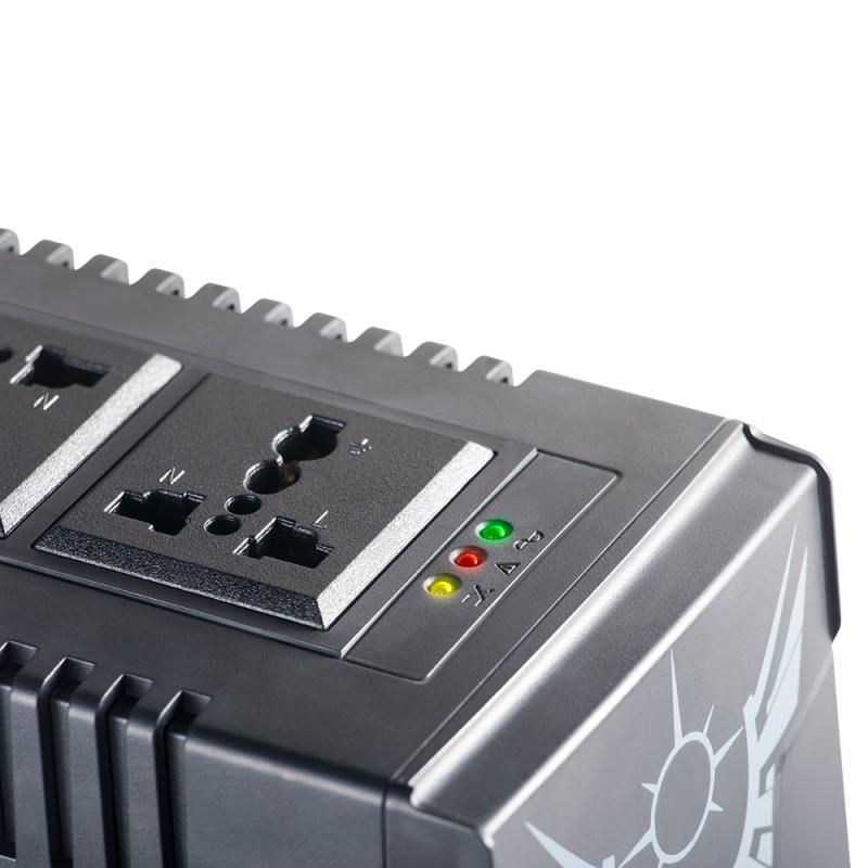 AVR NJOY, "PALADIN", AVR cu sinusoida simulata, 1000VA/500W, Universal x 3, "PWAV-10003PL-AZ01B"