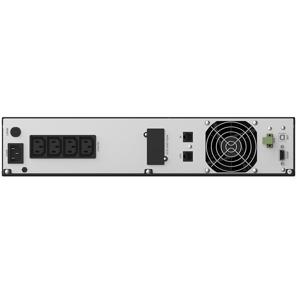 UPS NJOY, "Argus 2200", Line Int. cu sinusoida pura cu management, rack, 2200VA/1320W, AVR, IEC x 4, 2 x baterie 12V/9Ah, display LCD, back-up 1 - 10 min., "PWUP-LI220AG-CG01B"