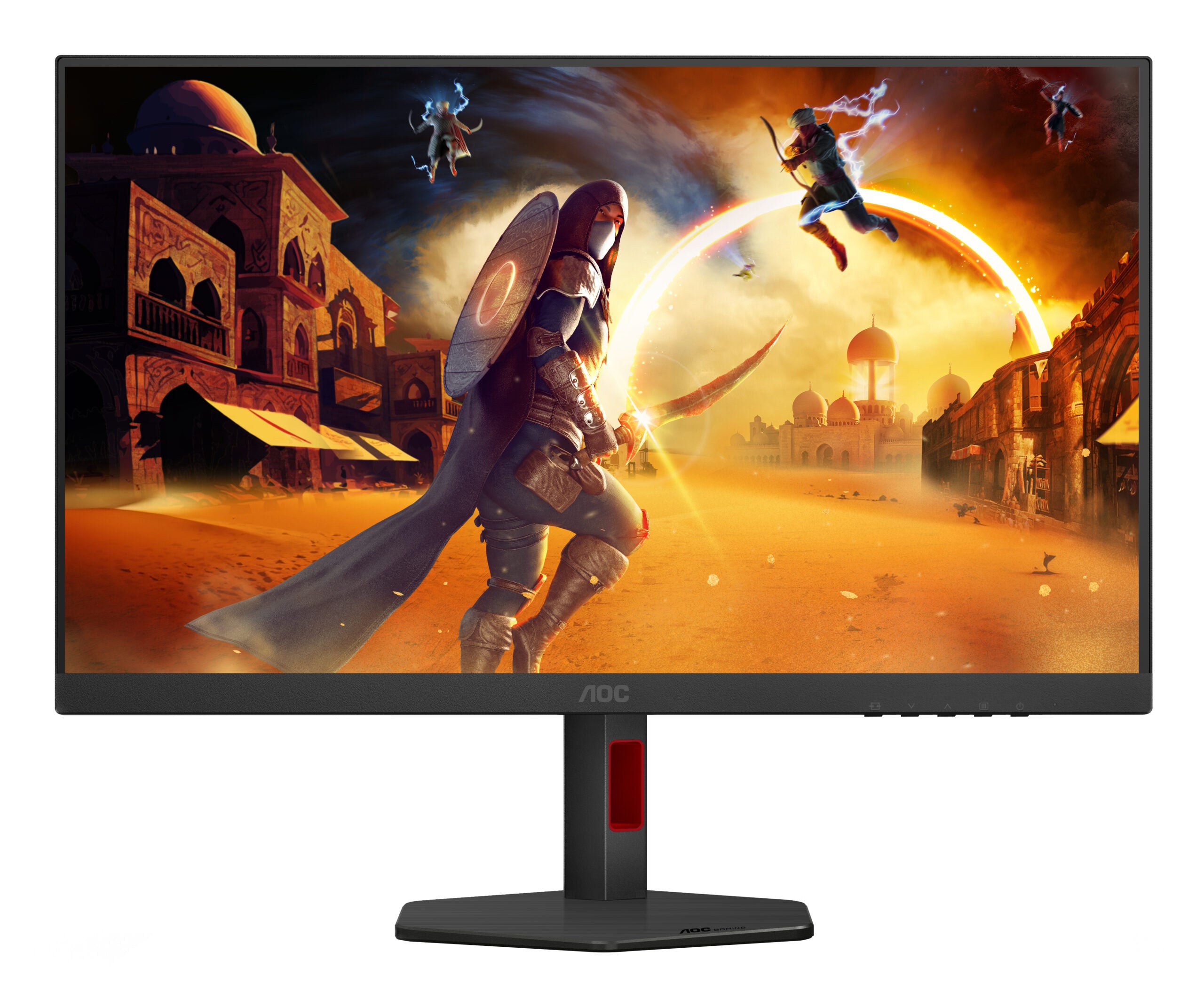 Monitor Gaming Fast IPS LED AOC 27" Q27G4ZR, QHD (2560 x 1440), HDMI, DisplayPort, Pivot, 160 Hz, 0.3 ms (Negru) "Q27G4ZR"