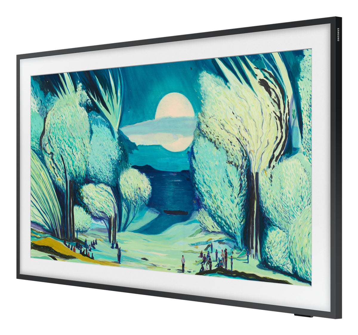 Samsung Televizor QLED Smart The Frame QE43LS03F Seria LS03F, 43 inch, Ultra HD 4K, Negru 