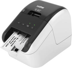 Imprimanta Direct Termic BROTHER 300dpi QL-800, Viteza de tiparire: 148mm/s, Latime maxima de imprimare: 58mm|Conectivitate: USB , Imprimare Cod de bare: DA, include Timbru verde 3.5 RON, "QL800YJ1"